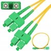 Patch cord SC/APC-SC/APC duplex SM 5m